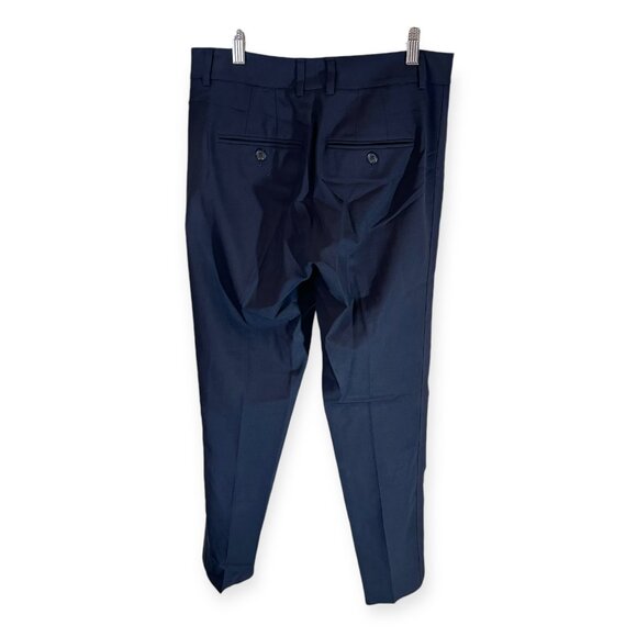 REVOLVE x Vince Side Strapping Stretch Wool Trouser Pant in Navy Blue Womens 4 - Picture 3 of 10